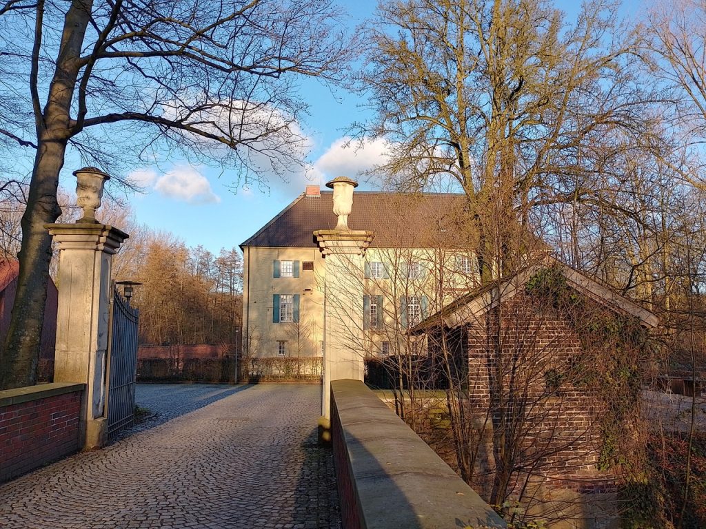 Neues Smartphone getestet. Nokia G21 im Schloss Lüttinghof